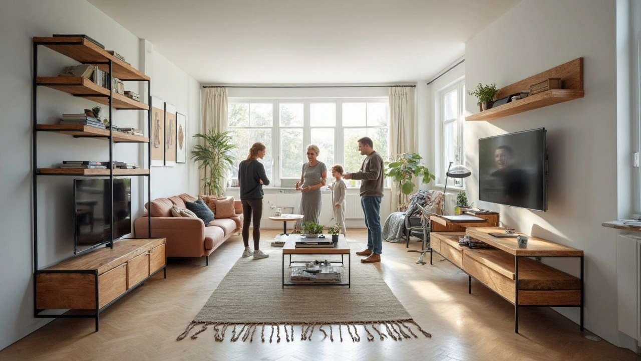 Design und Materialien: So stylst du dein Wohnzimmer