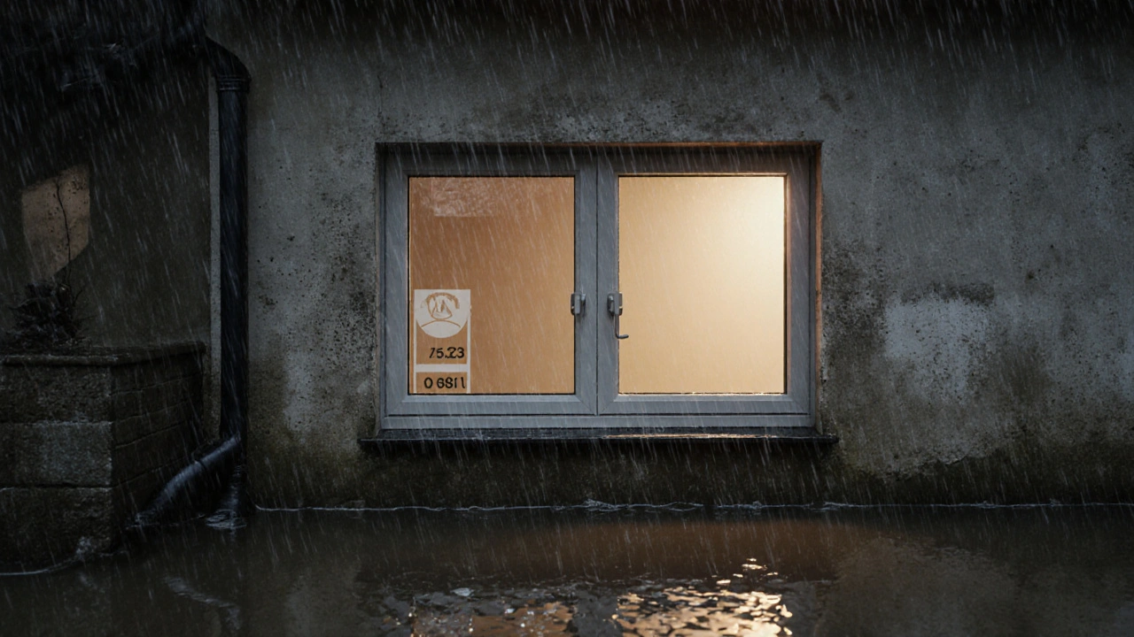 Kellerfenster tauschen: Wasserdichte Fenster im Untergeschoss für sicheren Hochwasserschutz