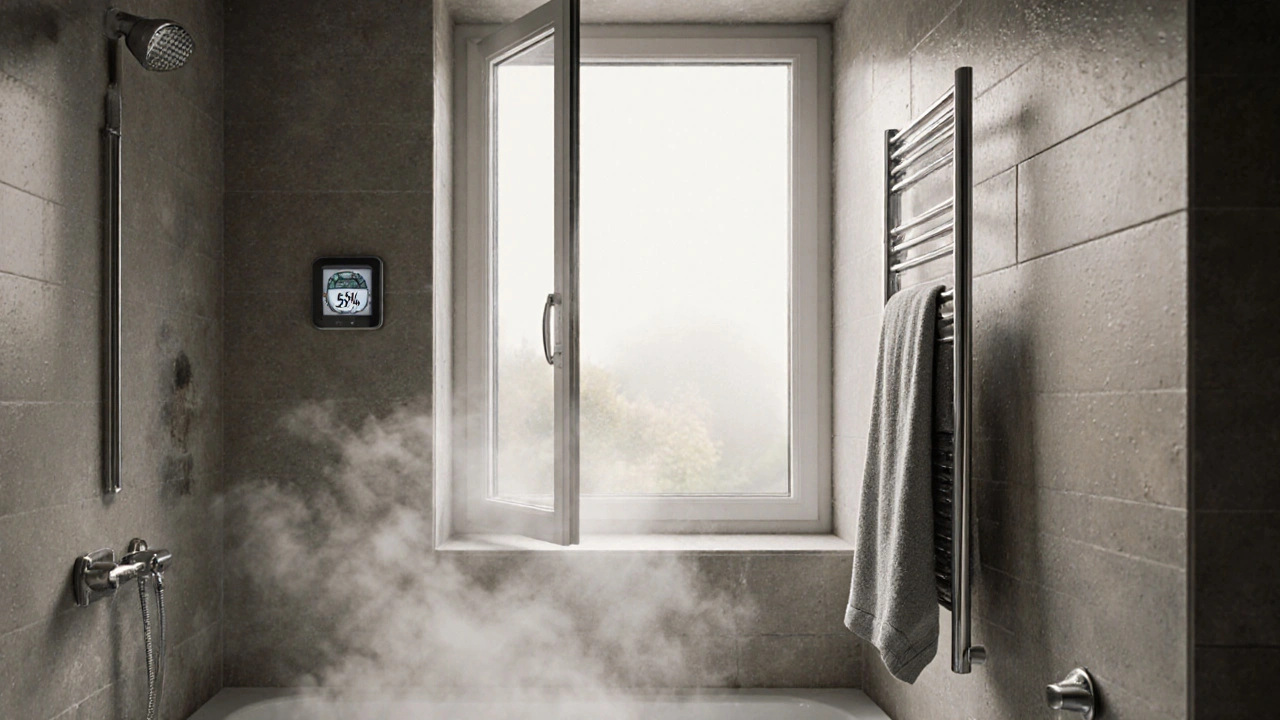 Lüftung im Bad: So verhindern Sie Schimmel mit richtigem Luftaustausch