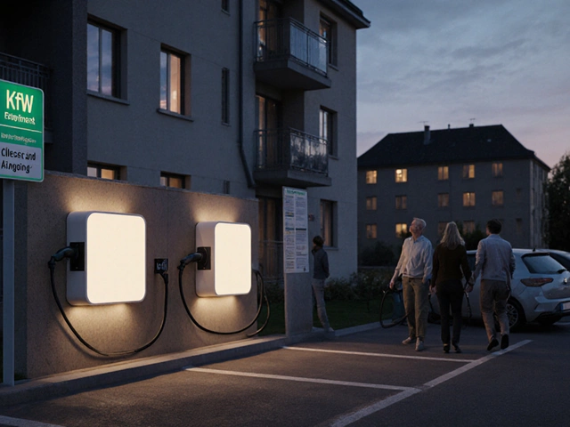 Elektroladestationen in Wohnanlagen: So erhalten Eigentümer Förderung im Jahr 2025