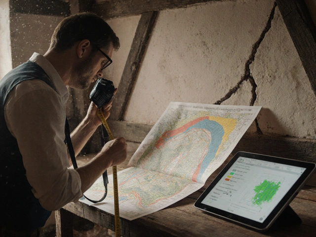 Zustandserfassung im Denkmal: Gutachten, Kartierung und Fotos als Grundlage für die Denkmalpflege
