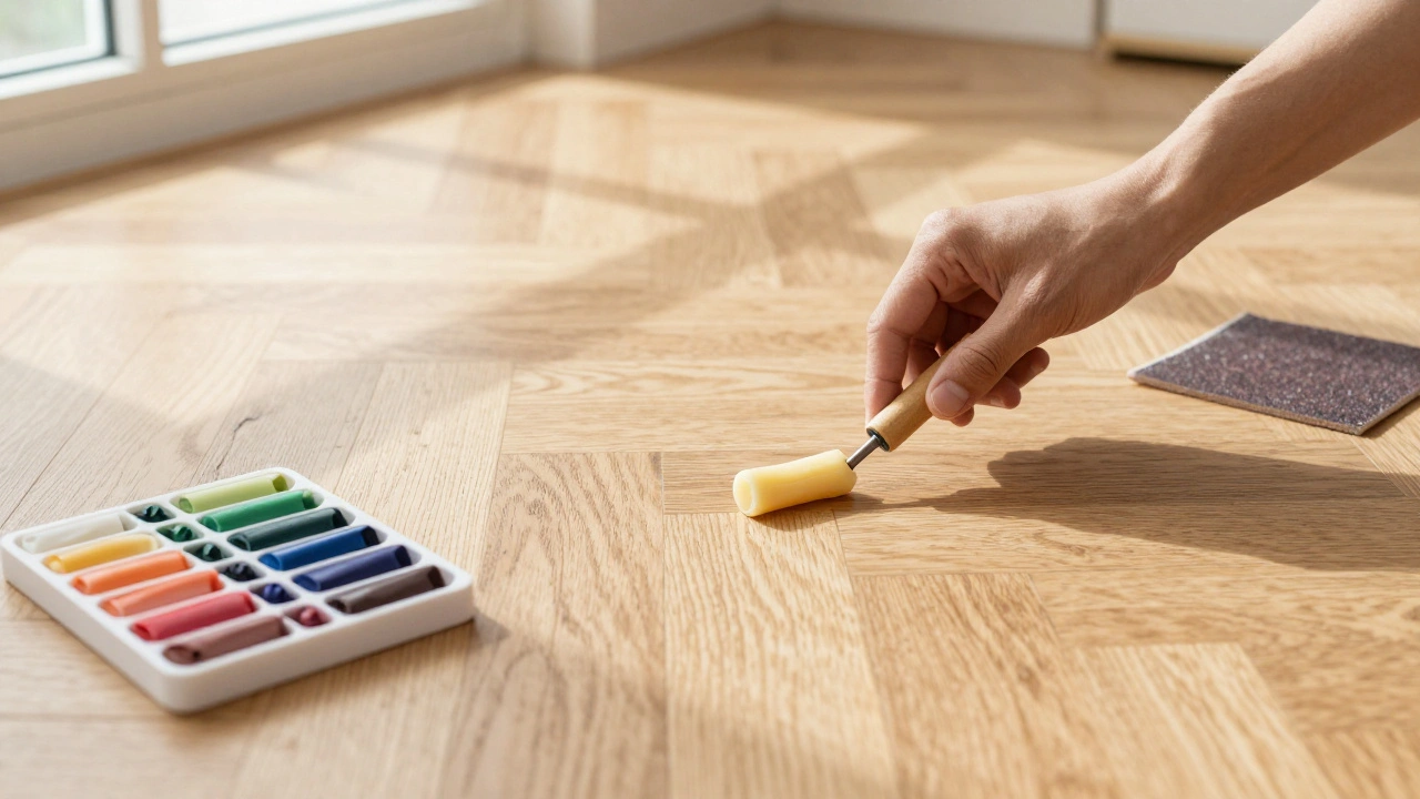 Bodenreparaturen im Alltag: Kratzer, Dellen, Flecken richtig beheben