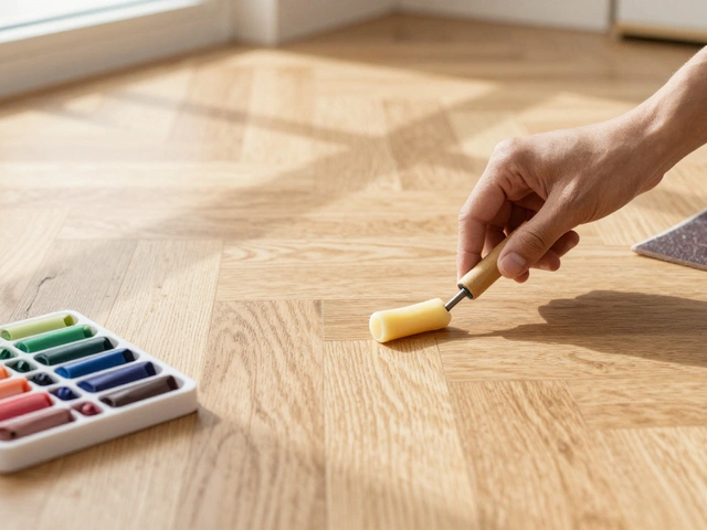 Bodenreparaturen im Alltag: Kratzer, Dellen, Flecken richtig beheben