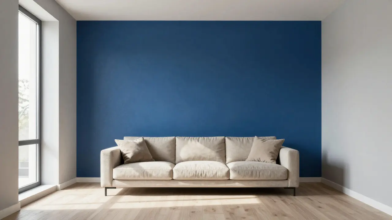 Akzentwand im Wohnzimmer: Farben, Tapeten und die richtige Platzierung