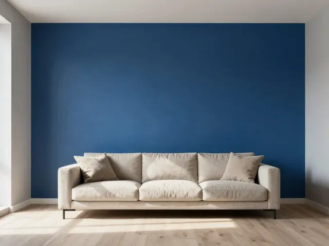 Akzentwand im Wohnzimmer: Farben, Tapeten und die richtige Platzierung